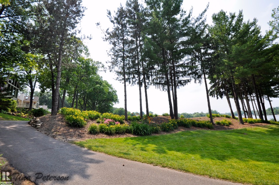 Path by Lake in Oak Pointe 